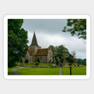 Alfriston Church, East Sussex Sticker